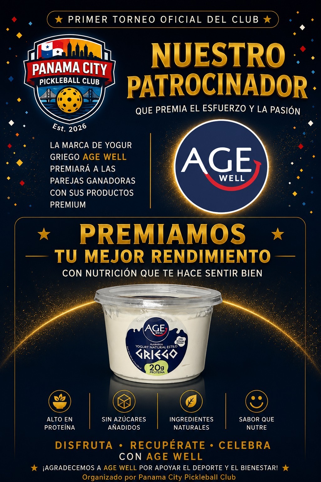 AGE sponsor artwork
