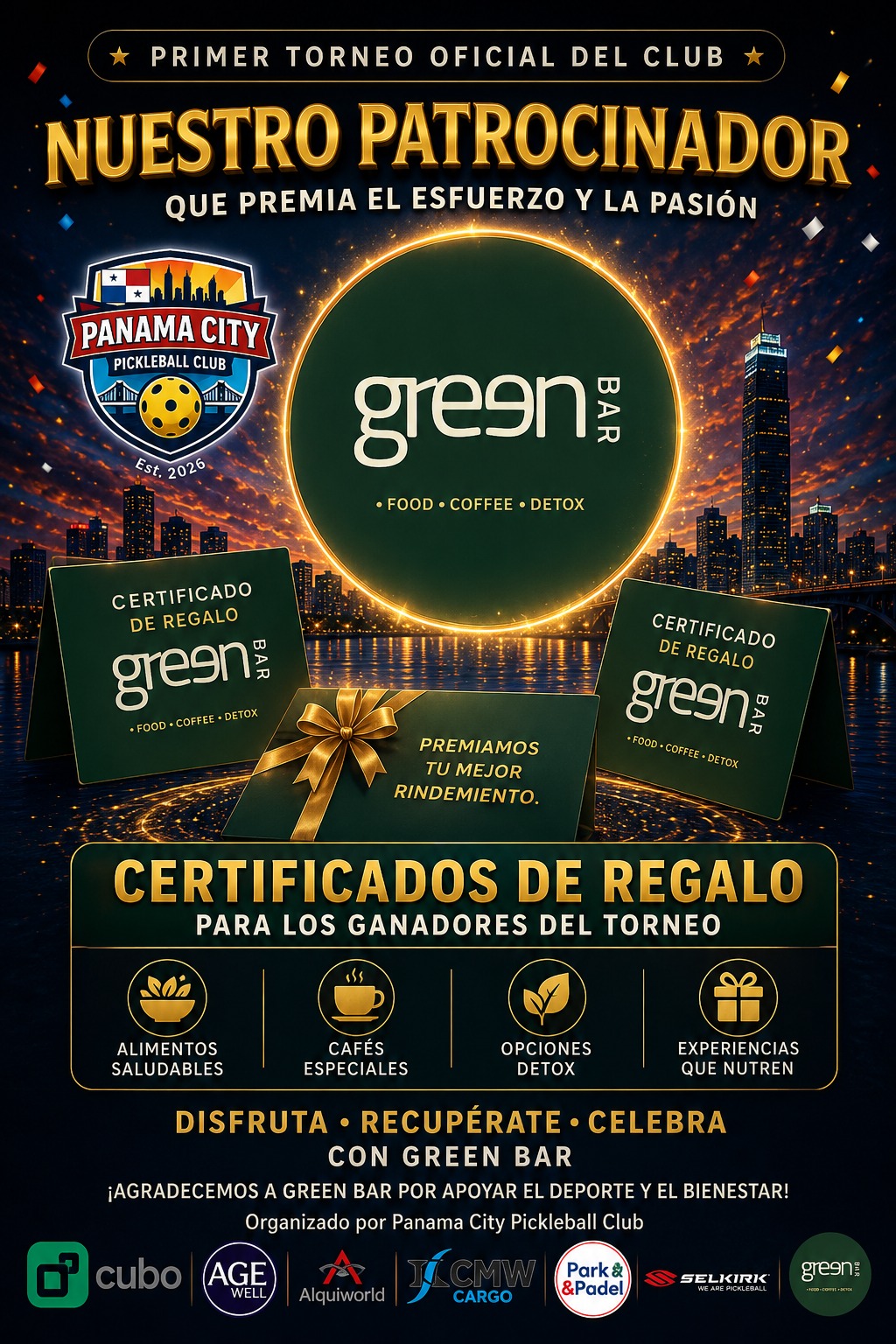 Green Bar prize artwork