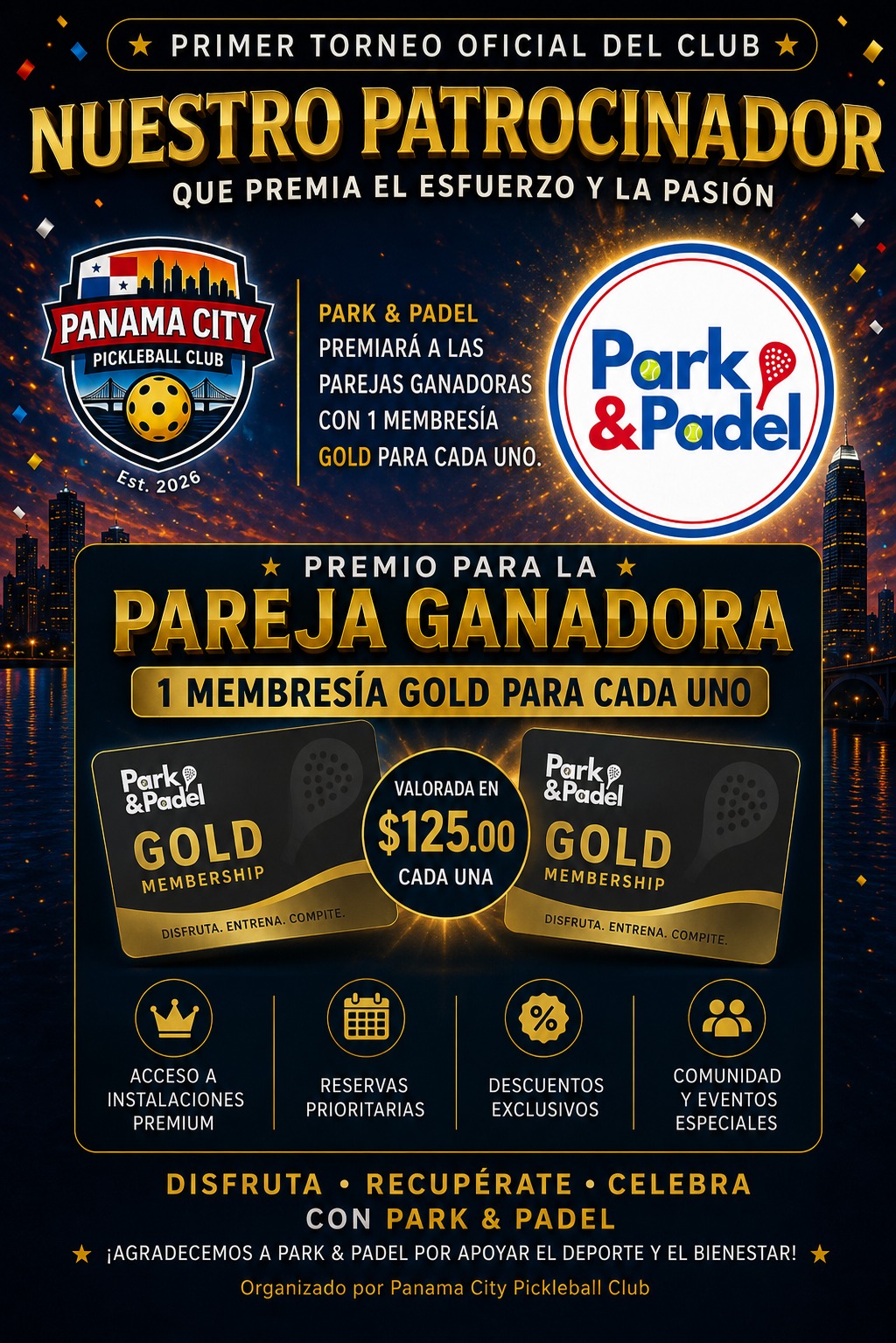 Park & Pádel prize artwork